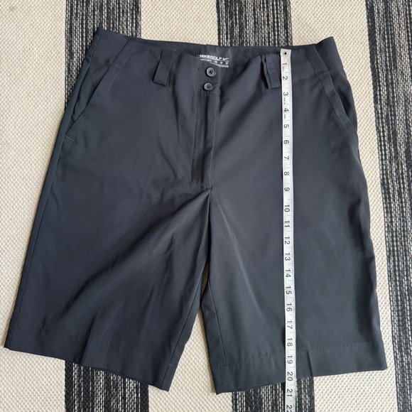 Nike Golf Short Women's Black Performance Fit-Dry Short Size‎ 10 - Picture 12 of 14